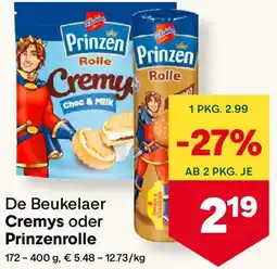 MPreis De Beukelaer Cremys oder Prinzenrolle Angebot