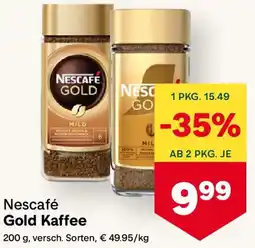 MPreis Nescafé Gold Kaffee Angebot