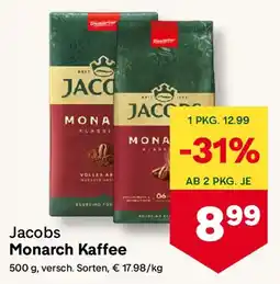 MPreis Jacobs Monarch Kaffee Angebot