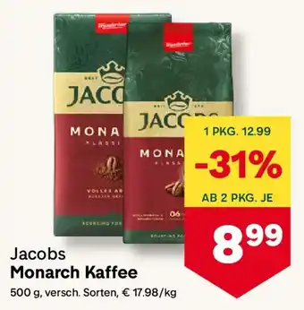 MPreis Jacobs Monarch Kaffee Angebot