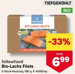 MPreis followfood Bio-Lachs Filets Angebot
