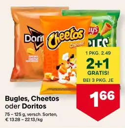 MPreis Bugles, Cheetos oder Doritos Angebot