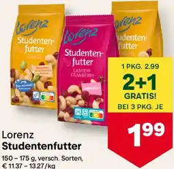MPreis Lorenz Studentenfutter Angebot