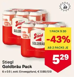 MPreis Stiegl Goldbräu Pack Angebot