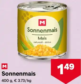 MPreis Sonnenmais Angebot