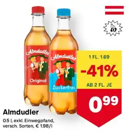 MPreis Almdudler Angebot