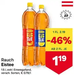 MPreis Rauch Eistee Angebot