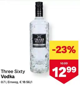 MPreis Three Sixty Vodka Angebot