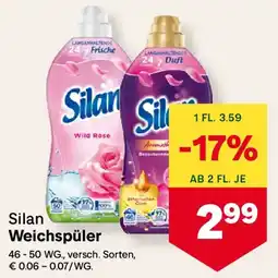 MPreis Silan Weichspüler Angebot