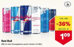 MPreis Red Bull Angebot