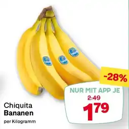 MPreis Chiquita Bananen Angebot