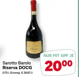 MPreis Sarotto Barolo Riserva DOCG Angebot