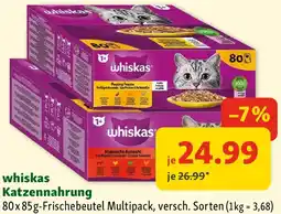 Fressnapf whiskas Katzennahrung Angebot