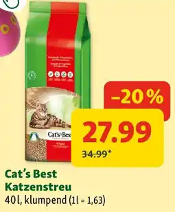 Fressnapf Cat's Best Katzenstreu Angebot
