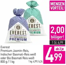 Sutterlüty Everest Premium Jasmin-Reis, Indischer Basmati-Reis weiß oder Bio Basmati Reis weiẞ Angebot