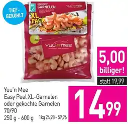 Sutterlüty Yuu'n Mee Easy Peel XL-Garnelen oder gekochte Garnelen 70/90 Angebot