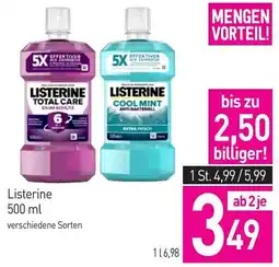 Sutterlüty Listerine Angebot