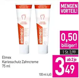 Sutterlüty Elmex Kariesschutz Zahncreme Angebot