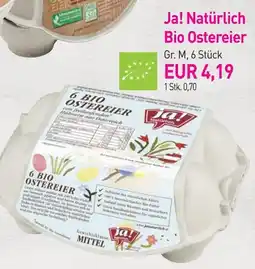 Sutterlüty Ja! Natürlich Bio Ostereier Angebot