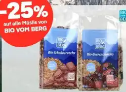 MPreis auf alle Müslis von BIO VOM BERG Angebot