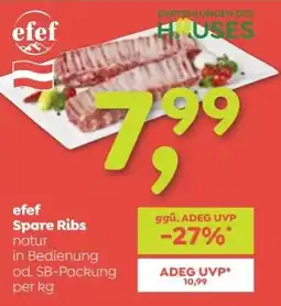 ADEG Efef spare ribs Angebot