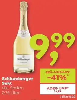 ADEG Schlumberger sekt Angebot