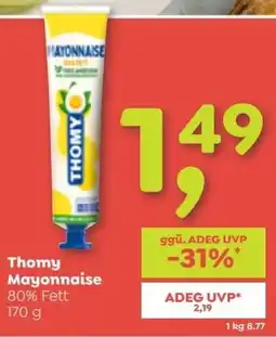 ADEG Thomy mayonnaise Angebot