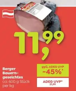 ADEG Berger Bauern- geselchtes Angebot