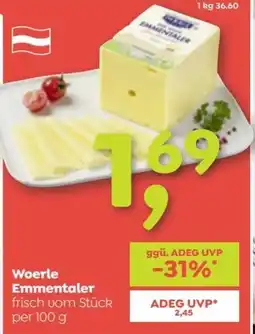ADEG Woerle Emmentaler Angebot