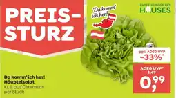 ADEG Da komm'ich her! Häuptelsalat Angebot