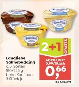 ADEG Landliebe Sahnepudding Angebot