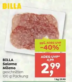 ADEG Billa salame milano Angebot