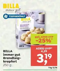 ADEG BILLA immer gut Brandteigkrapferl Angebot