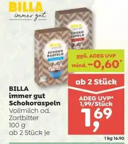 ADEG Immer gut schokoraspeln Angebot