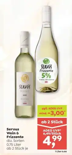 ADEG Servus wein & frizzante Angebot