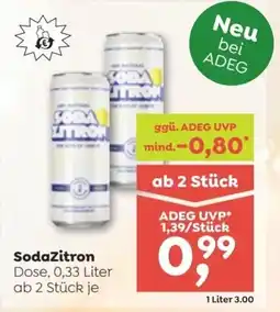 ADEG Sodazitron dose Angebot