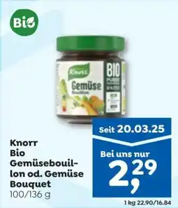 ADEG Knorr bio gemüsebouil- lon od. gemüse bouquet Angebot