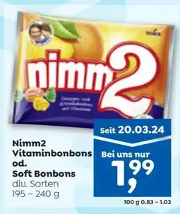 ADEG Nimm2 vitaminbonbons od. soft bonbons Angebot