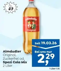 ADEG Almdudler original, zuckerfrei od. spezi cola mix Angebot