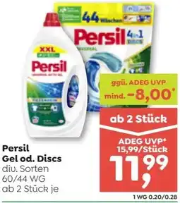 ADEG Persil Gel od. Discs Angebot