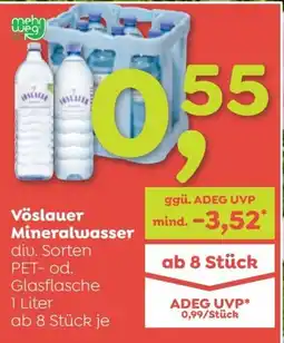 ADEG Vöslauer Mineralwasser Angebot