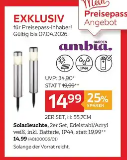 XXXLutz Solarleuchte Angebot