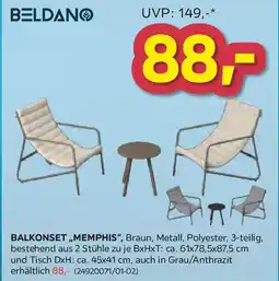 Möbelix Balkonset memphis Angebot