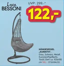 Möbelix Hängesessel korinth Angebot