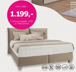 Mömax Boxspringbett fog Angebot