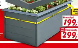 Bauhaus Gardol Hochbeet mit Schneckenkante Angebot