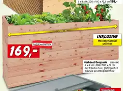 Bauhaus Hochbeet douglasie Angebot