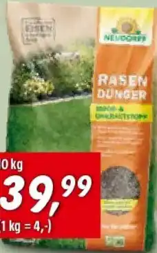 Bauhaus Neudorff Rasendünger Moos- & Unkrautstopp Angebot
