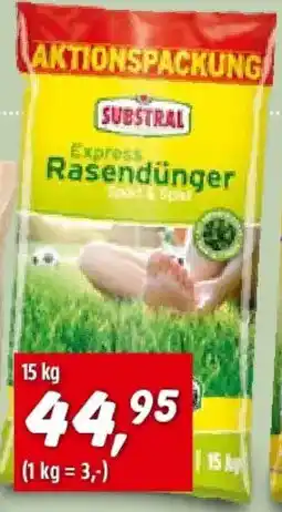 Bauhaus Substral Rasendünger Express Sport & Spiel Angebot