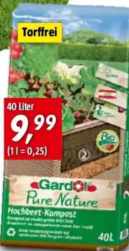 Bauhaus Gardol Pure Nature Hochbeet-Kompost Angebot